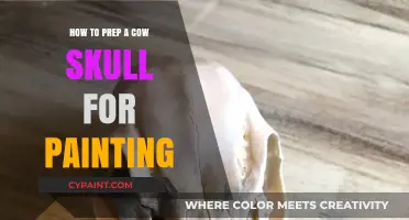 Prepping Cow Skulls for Painting: A Step-by-Step Cleaning Guide