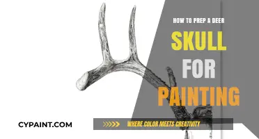 Prepping Deer Skulls for Painting: A Step-by-Step Guide