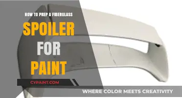 Prepping Your Fiberglass Spoiler for a Flawless Paint Job