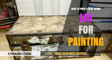 Prepping Your Trunk Lid for Painting: A Step-by-Step Guide