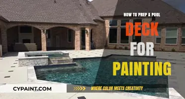 Prepping Your Pool Deck for Painting: A Step-by-Step Guide
