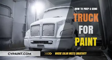 Prepping Your Semi Truck for Paint: A Step-by-Step Guide