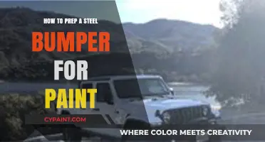 Prepping Steel Bumpers for Paint: A Step-by-Step Guide