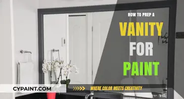 Prepping Your Vanity for Painting: A Step-by-Step Guide to Perfection