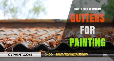 Prepping Aluminum Gutters for Painting: A Step-by-Step Guide