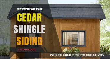 Prep and Paint Cedar Shingle Siding: A Step-by-Step Guide