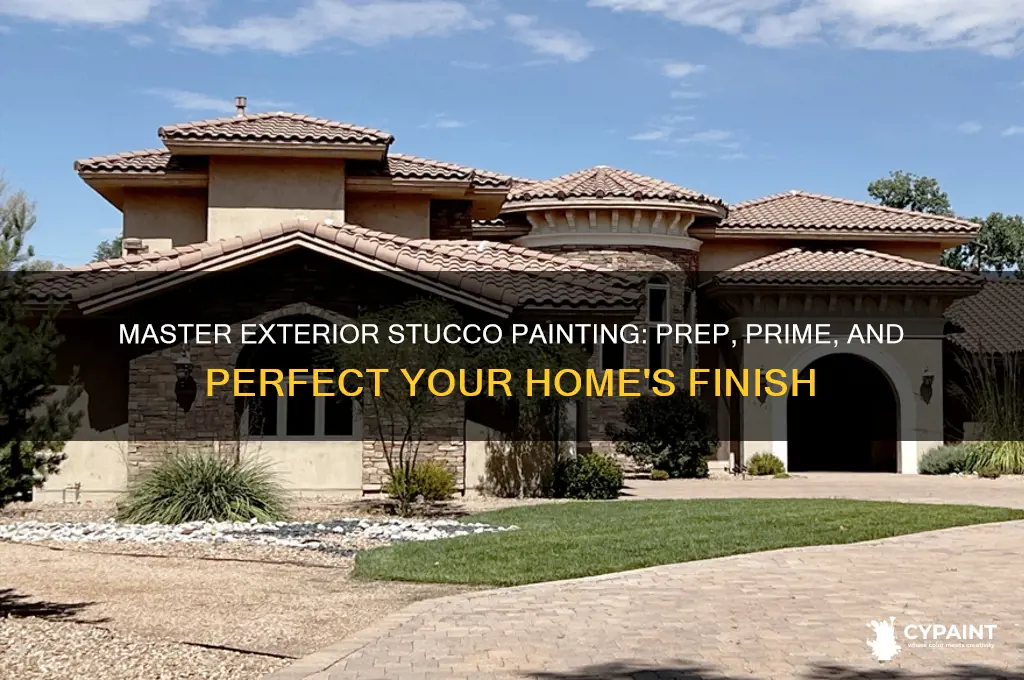 how to prep and paint exterior stucco