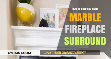 Prep and Paint Your Marble Fireplace Surround: A Step-by-Step Guide