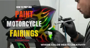Master Motorcycle Fairing Prep and Painting: A Step-by-Step Guide