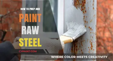 Prep and Paint Raw Steel: A Step-by-Step Guide for Beginners