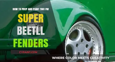Prep and Paint VW Super Beetle Fenders: Step-by-Step Guide