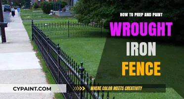 Prep and Paint Your Wrought Iron Fence Like a Pro