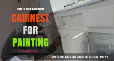 Prepping Bathroom Cabinets for Painting: A Step-by-Step Guide