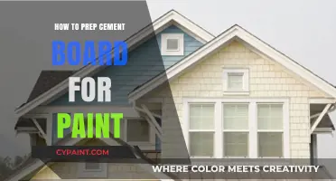 Prepping Cement Board for Paint: Essential Steps for a Smooth Finish