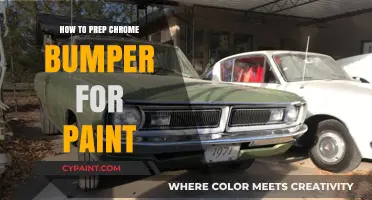 Prepping Chrome Bumpers for Paint: A Step-by-Step Guide to Perfection