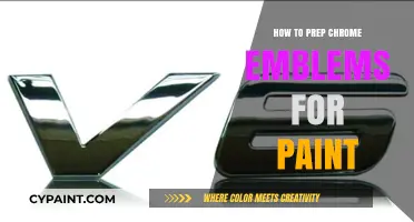 Prep Chrome Emblems for Paint: A Step-by-Step Guide