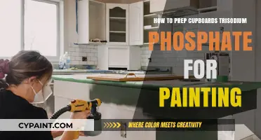 Prep Cupboards with Trisodium Phosphate for a Perfect Paint Finish