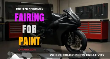 Prepping Fiberglass Fairings for Paint: A Step-by-Step Guide