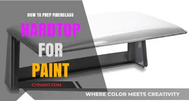 Prepping Your Fiberglass Hardtop for a Flawless Paint Finish