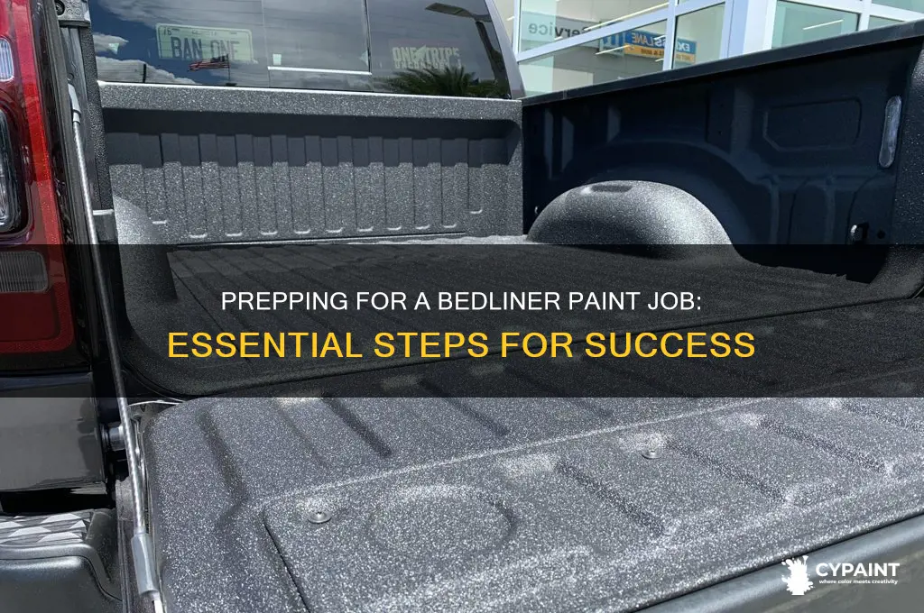 how to prep for bedliner paint job