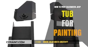 Prepping Your Galvanized Jeep Tub for a Flawless Paint Job