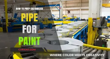 Prepping Galvanized Pipes for Painting: A Step-by-Step Guide