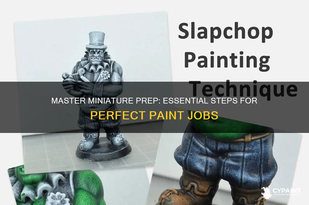 how to prep game miniatures for painting