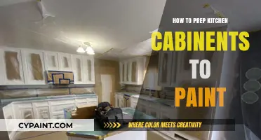 Prepping Kitchen Cabinets for Painting: A Step-by-Step Guide to Success