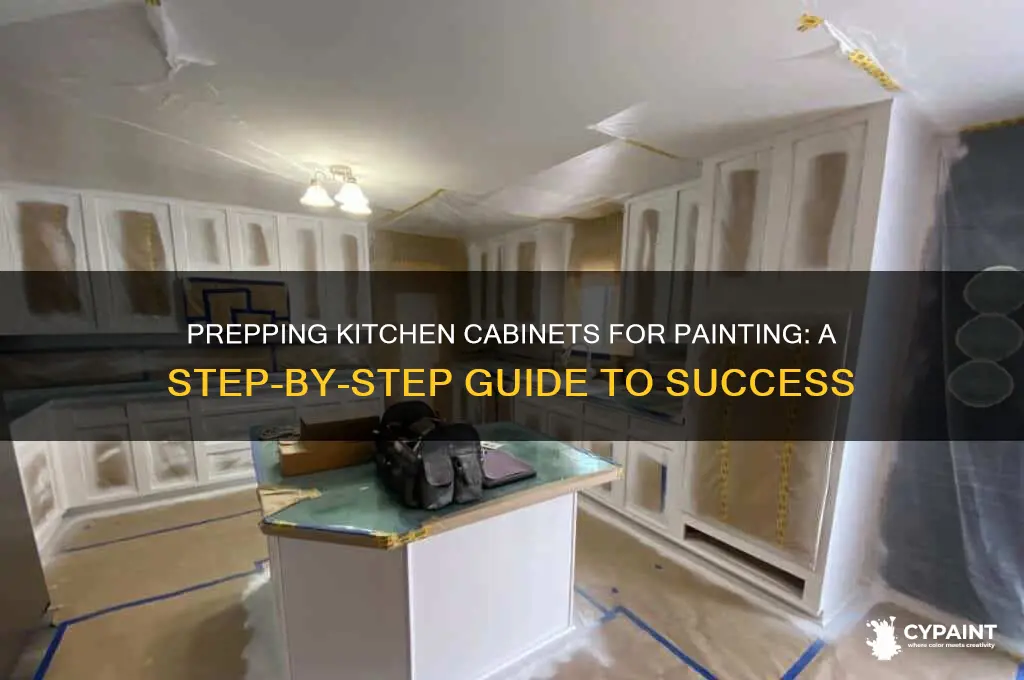 how to prep kitchen cabinents to paint