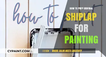 Prepping Original Shiplap for Painting: A Step-by-Step Guide