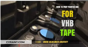 Prepping Painted ABS Surfaces for VHB Tape: A Step-by-Step Guide