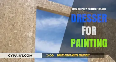 Prepping Particle Board Dressers for Painting: A Step-by-Step Guide