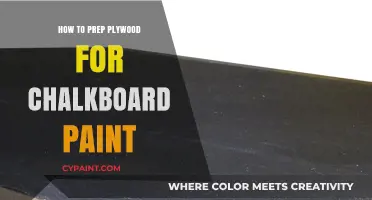 Prepping Plywood for Chalkboard Paint: A Step-by-Step Guide