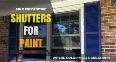 Prepping Polystyrene Shutters: A Step-by-Step Guide to Perfect Paint Adhesion