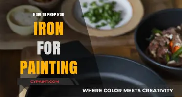 Prepping Wrought Iron for Painting: A Step-by-Step Guide