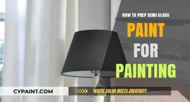 Prepping Semi-Gloss Paint: Essential Steps for a Smooth Painting Finish
