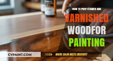 Prepping Stained and Varnished Wood for a Fresh Paint Job
