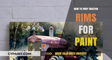 Prepping Tractor Rims for Painting: A Step-by-Step Guide