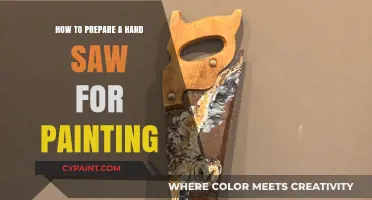 Preparing Your Hand Saw for a Fresh Coat of Paint