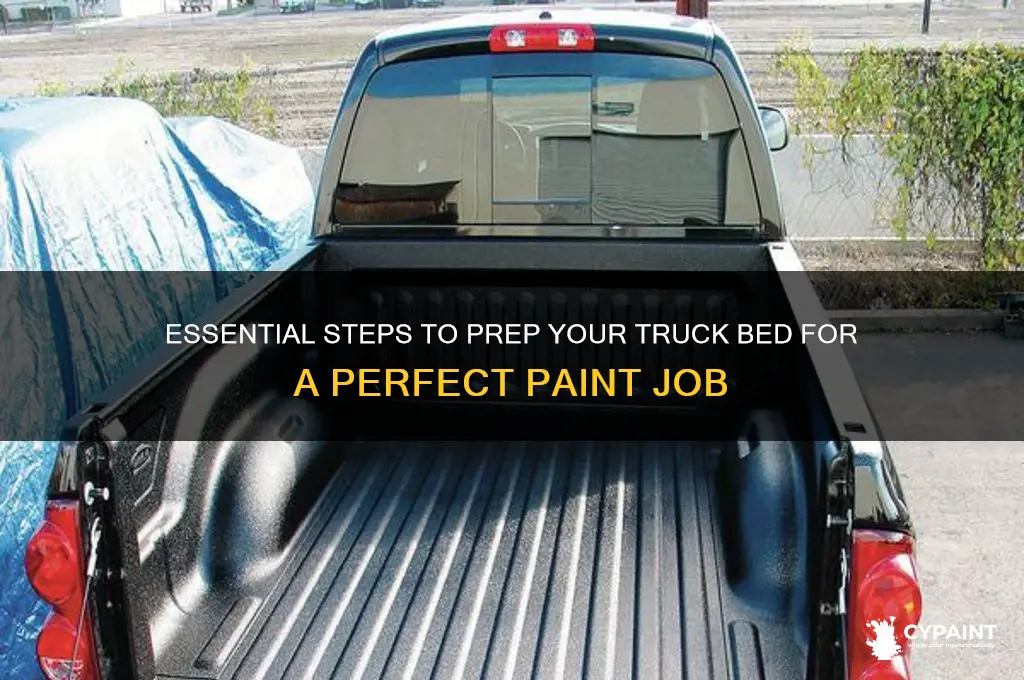 how to prepare a truck bed for paint