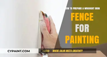 Preparing Wrought Iron Fence for Painting: A Step-by-Step Guide