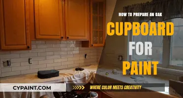 Prepping Your Oak Cupboard: A Step-by-Step Guide to Painting Success