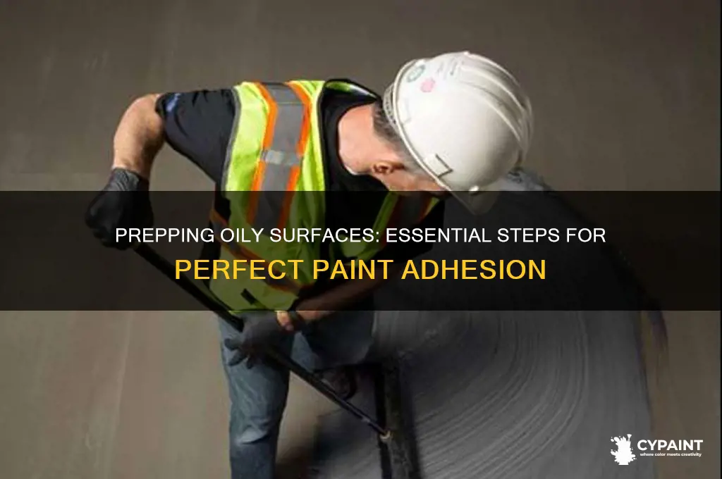 how to prepare an oily rim for painting