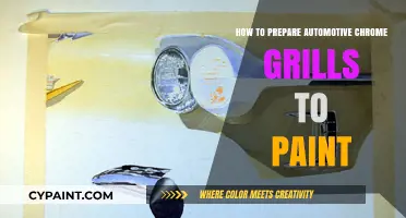 Step-by-Step Guide to Prepping Automotive Chrome Grills for Painting