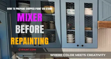 Revive Your Stand Mixer: Prepping Chipped Paint for a Fresh Coat