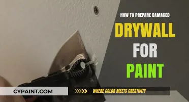 Repair and Prep Damaged Drywall for a Flawless Paint Finish