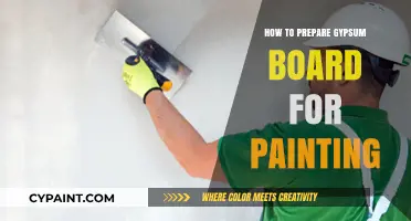 Mastering Gypsum Board Preparation: Essential Steps Before Painting