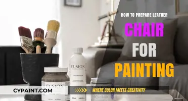 Revamp Your Leather Chair: A Step-by-Step Painting Prep Guide