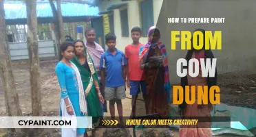 Eco-Friendly Art: Crafting Natural Paint from Cow Dung at Home