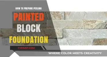 Revive Your Home: Prepping Peeling Painted Block Foundation for Restoration